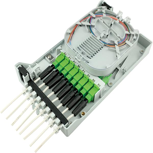 PC ABS Material Used Network ODN FTTH IP65 Outdoor 8 Cores Fiber Optic Termination Box