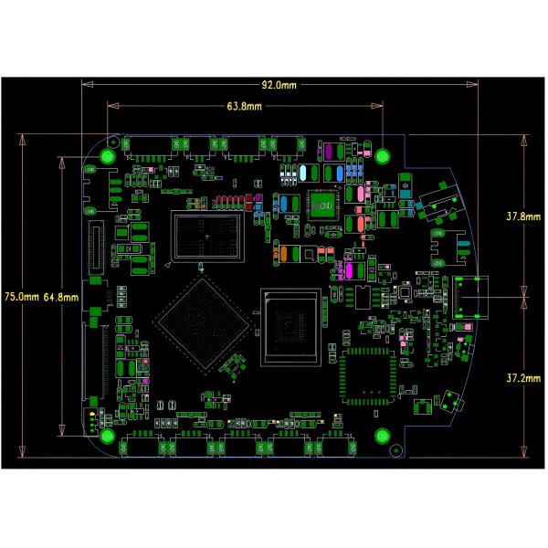 3.4-Inch Round High-Performance Android Touchscreen Display for Digital Signage, Retail, and Interactive Kiosks