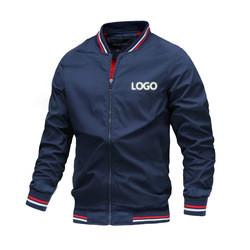 Custom New Design Classic Winter Flight Man Bomber Jacket Woven Printed Coated Smart Casual Printed Jackets for Summer 3-7 Days