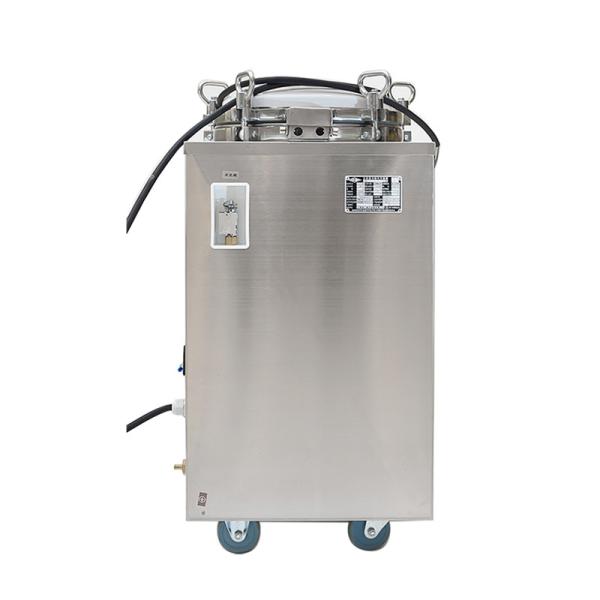 100L 120L 150L Steam Sterilizer Autoclave Automatic Vertical Hand Wheel Pressure 6kw
