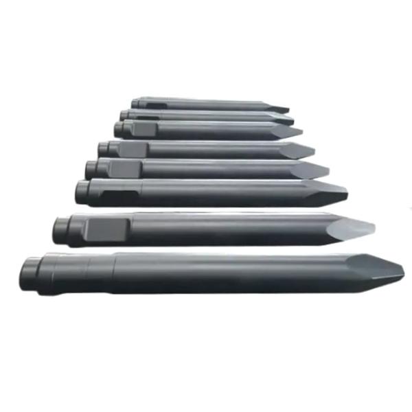 1600mm Length Hydraulic Rock Hammer Breaker Chisel for Excavator Parts 135mm Tool Open Top
