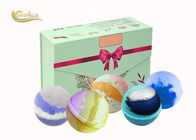 Shea Butter Coconut Oil Bath Bomb Gift Sets Colorful ODM / OEM Available