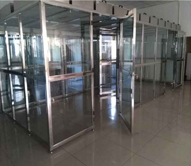 Customized Dust Free Clean Room with Powder Coated Steel Frame and Less Than 65 DB Noise Level