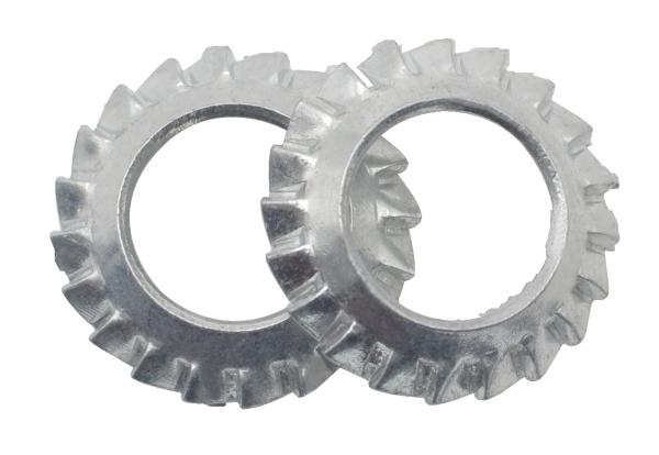 DIN6798 Toothed Lock Washers With Countersunk Type V Galvanization Alloy Steel 65Mn