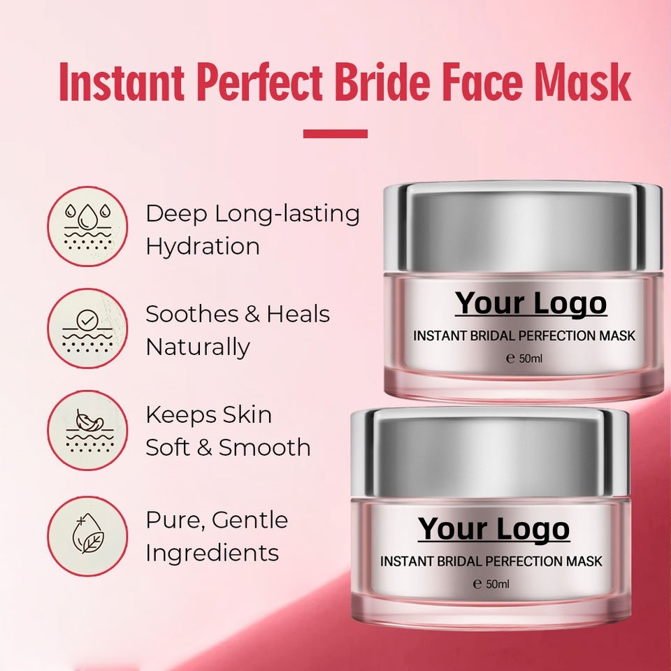 OEM ODM Korean Women's Anti aging facial mask Whitening and Moisturizing Cowfat Skin Care Facial Repair Dry Red Skin Care Cream facial mask