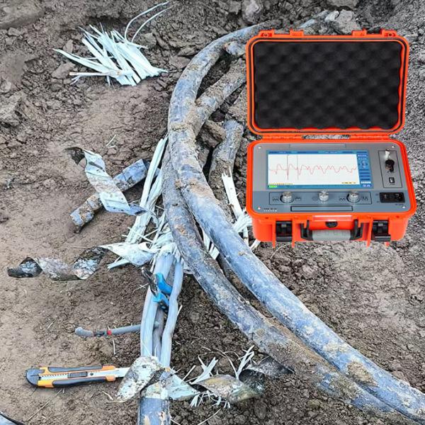 Localizador de fallas de cable Xzh Tdr localiza rápidamente la distancia de la falla