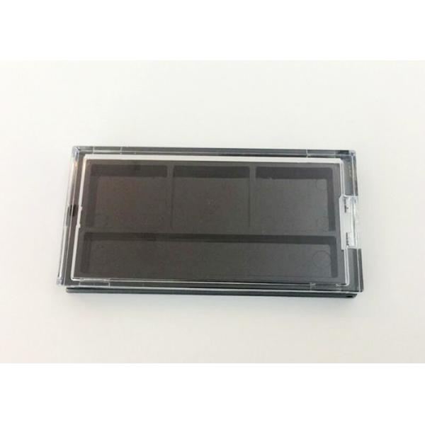 Cosmetic Glitter Eyeshadow Packaging Box Dark Black