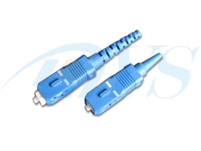 SC-MANUTENÇÃO PROGRAMADA rápida de fibra óptica plástica azul dos conectores com tipo do conector do SC/PC
