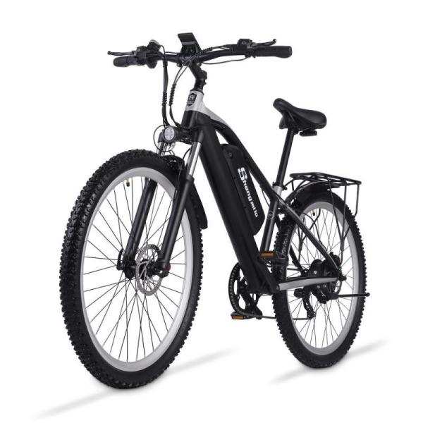 Aluminum Alloy Commuting Electric Bike 7 Speed 48V 17Ah 500W Electric City Bicycle