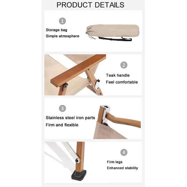 Comfortable and Convenient Folding Lawn Chair Outdoor Activities Folding Chairs Portable Outdoor Fishing Chair