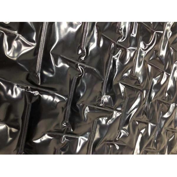 Wadded Clothes PU Synthetic Leather 140g Cotton Quilted With Coated Fabric