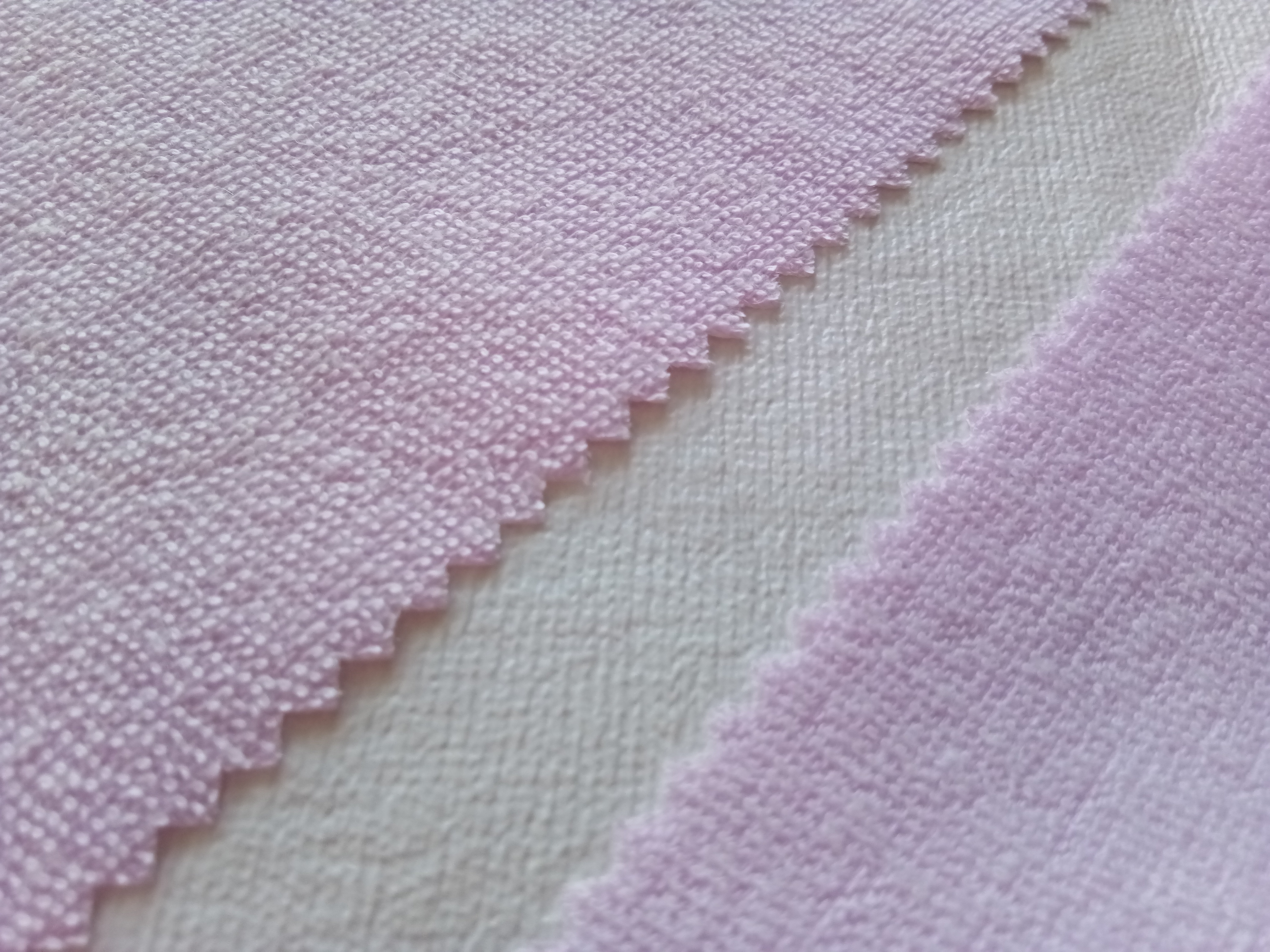 Purple Bamboo Terry Cloth Waterproof Laminated High Quality Terry Cloth Fabric