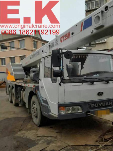 ZOOMLION hydraulic truck mobile crane construction equipment jib crane boom crane( QY25H)