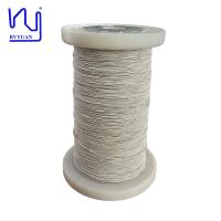 99.99% OCC Silver Wire 0.05mmx200 hilos de seda natural alambre litz para cable de audio