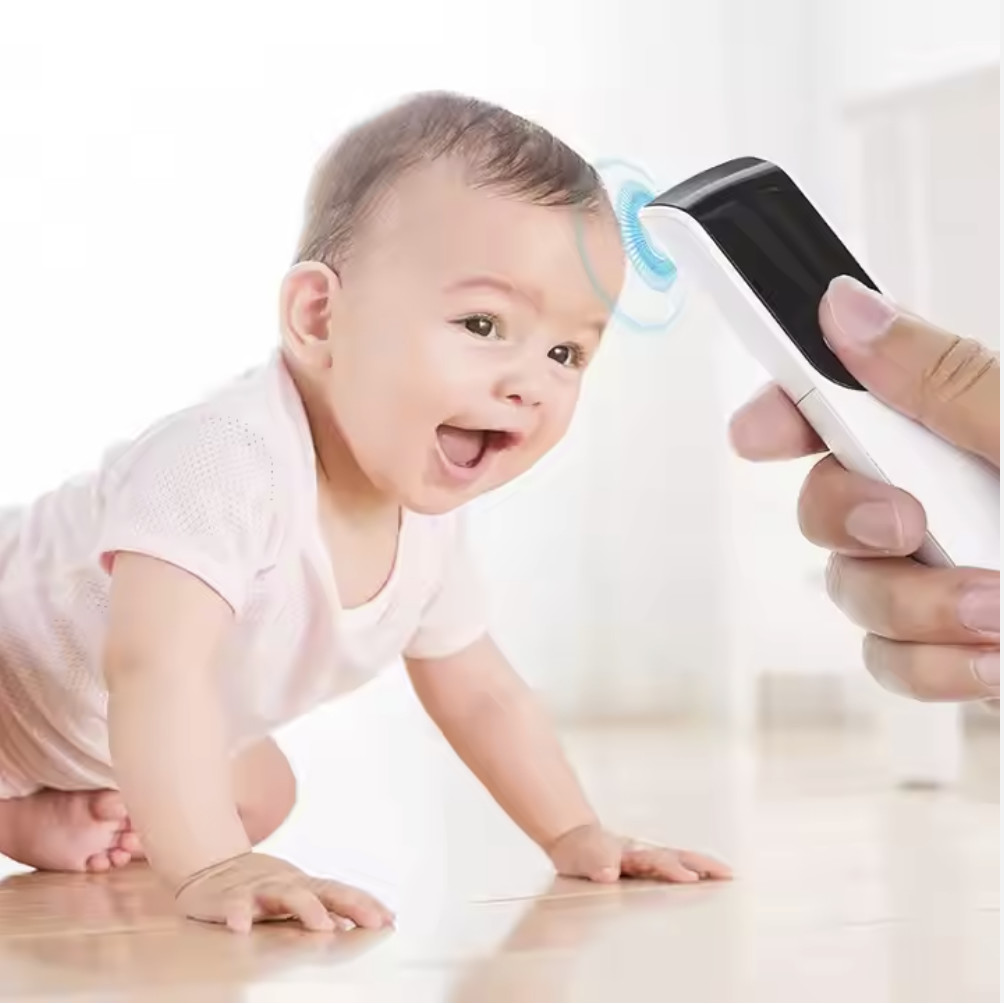 Digital Accurate Infrared Clinical Baby Forehead Thermometer With Fever Alarm