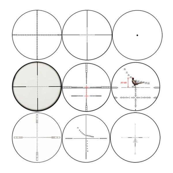 Долгосрочный объем звероловства компакта видимости оружия Riflescopes фокальной плоскости секунды 3-30x56