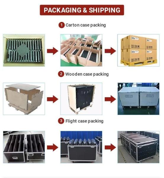 Outdoor Led Screen Long Lifespan P5.7 Full Color LED Display Panel 250mm*250mm For Outdoor Advertising