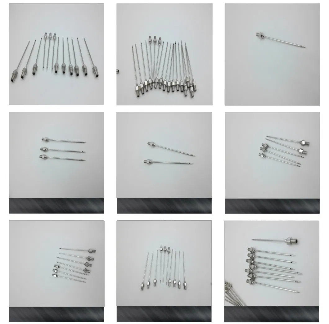 Stainless Steel Capillary Tube Side Hole Puncture Needle Tapered