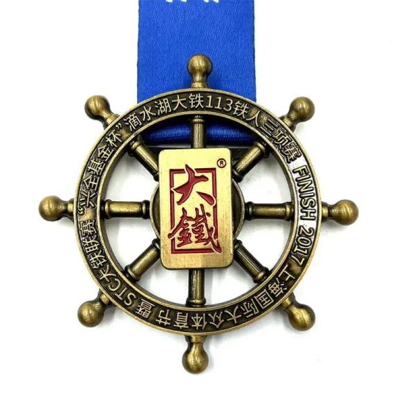 Международный Ironman 113 Медаль по триатлону / Медаль по спиннингу