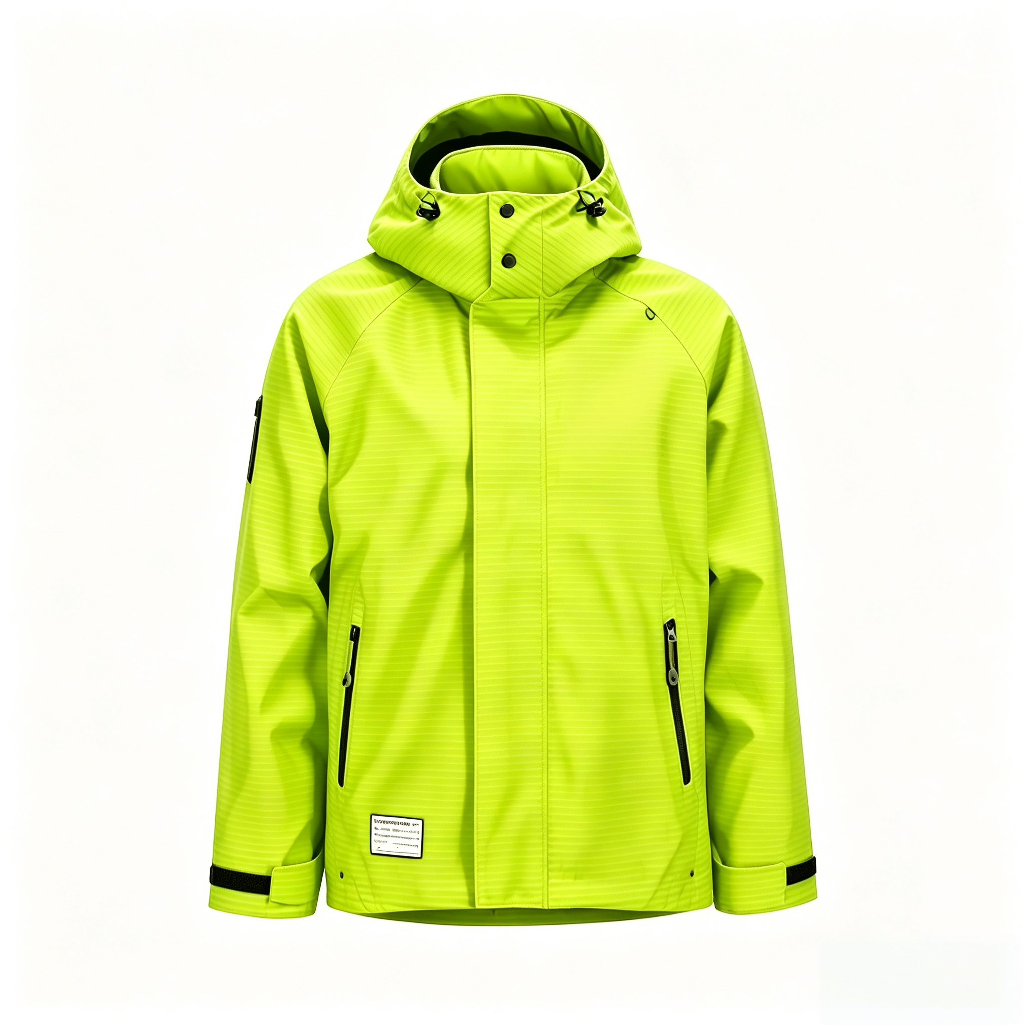 Lightweight Safety Waterproof Jacket Impact Resistant High Visibility Work Jacket Full Upper Body