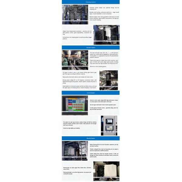 Контейнер большой емкости машин прессформы 1000Liters дуновения штранг-прессования танка IBC