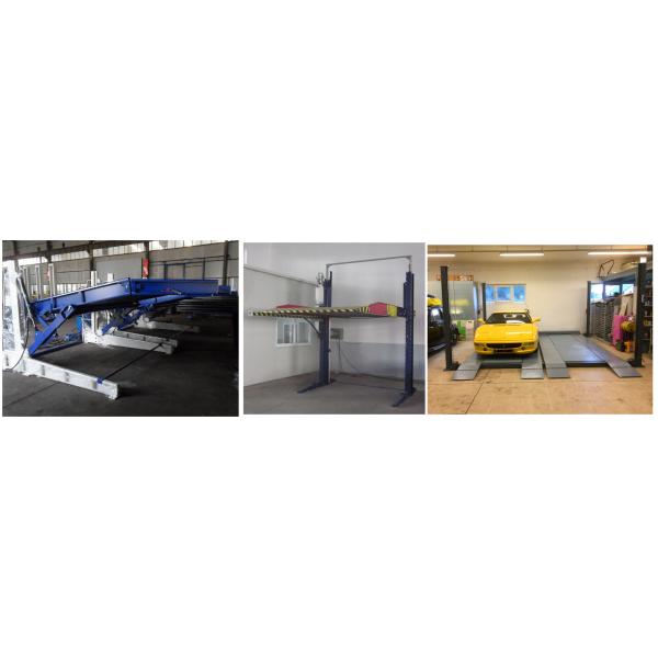 Hot Sale Simple Car Parking Lift 3.7T Four Post Car Parking Lift 1900mm Manual or Electric Lock Release