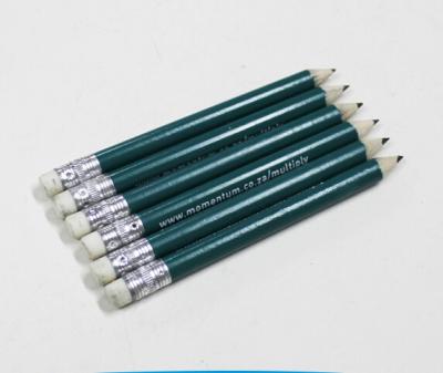 round golf pencil , wood golf pencil , golf pencil , wood golf pen with eraser