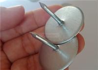 Galvanized Steel Cup Head Insulation Pins 2.7mm Applied With A Capacitor Discharge Stud Welder