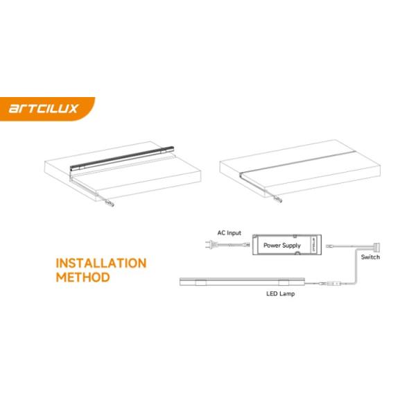 300 LEDs Bendable LED Ribbon Strip Length*5*8 Wireless Pact Wi-Fi BLE IEEE802.11b/g/n 2.4GHz for Customizable Lighting Design