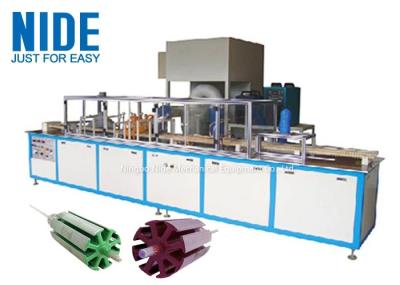 Armature Slot Powder Coating Machine , Electrostatic Powder Coating Plant For Motorcycle
