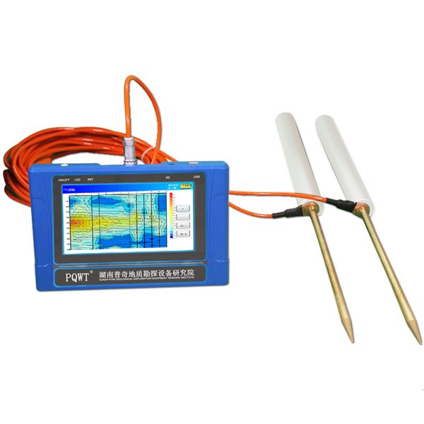 PQWT TC300 TC150 TC500 Geophysical Water Survey Machine with 0-500m Depth Multi-Frequency Underground Water Detector and Touch Screen Display