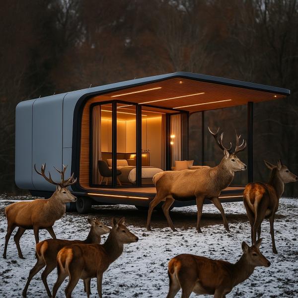 Spain Hotel Space Capsule House 5 Star Steel Buildings Space Capsule Container Houses Commercial House Space Capsule
