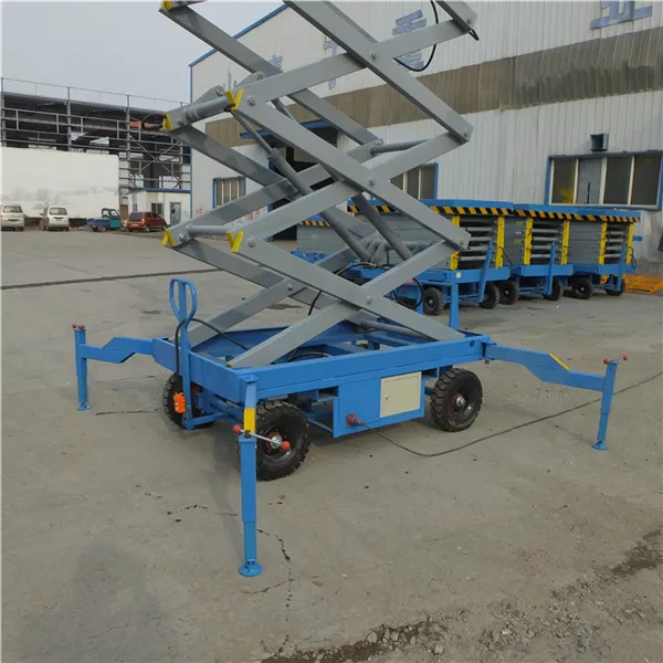 CE Certification Travelling Scissor Platform Aerial Work 6m 8m