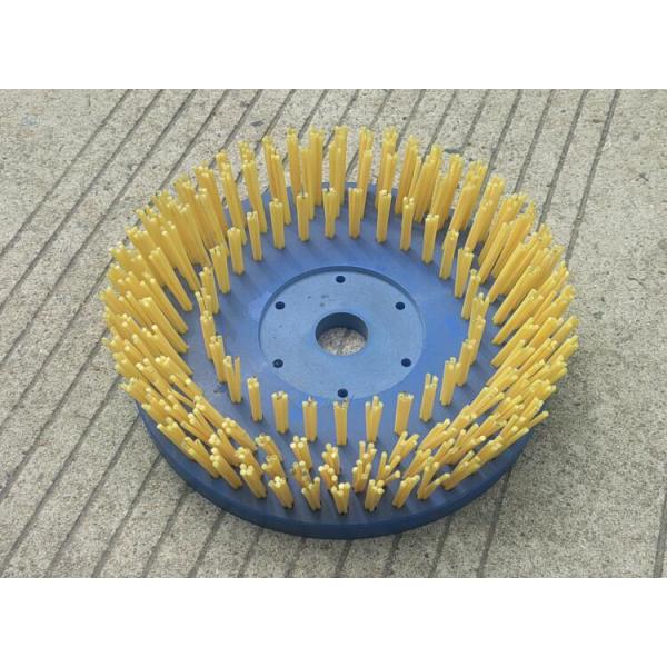 10 Inch OD Nylon Street Sweeping Brush Replacement Head For Garden Cleaning