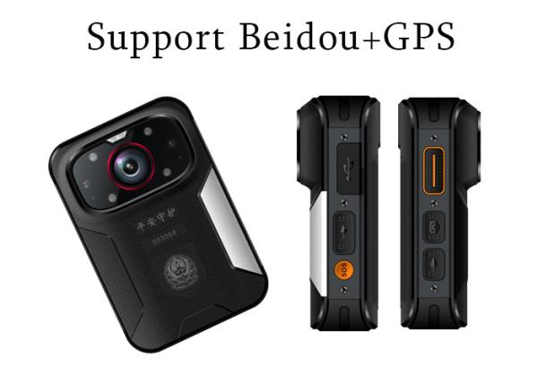 Came IP68 do corpo de Live Streaming HD 1080P 1300W 2500mAh GPS 4G
