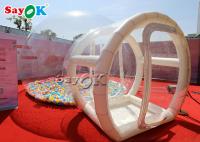 Tente gonflable commercialement gonflable à bulles transparentes Tente de camping pour notre porte