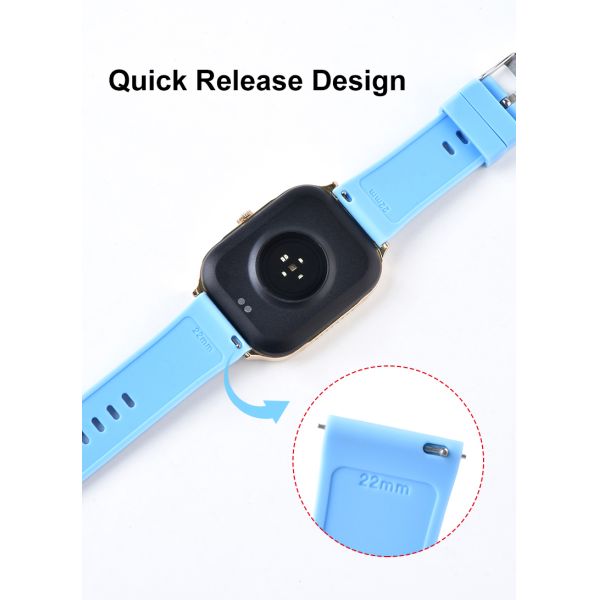 Quick-release Silicone Watch Strap, Available In Various Colors With Buckles | Custom Logo Supported - Wholesaler SHX