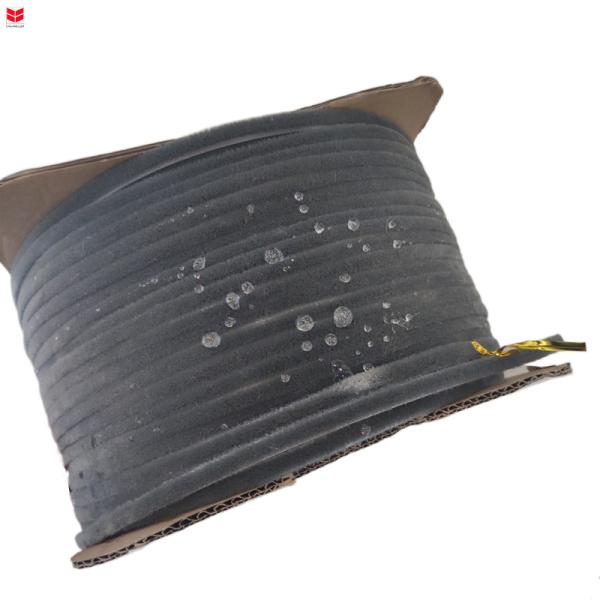 Self Adhesive Weather Stripping for LED Strip 5 Meters Black Soundproof