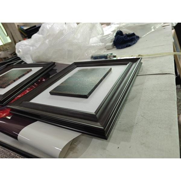 Popular Pintura a mano de la pared colgante de la decoración de la pintura moderna de la decoración del hogar 3D relieve de medios mixtos de arte de la pintura de aceite medio