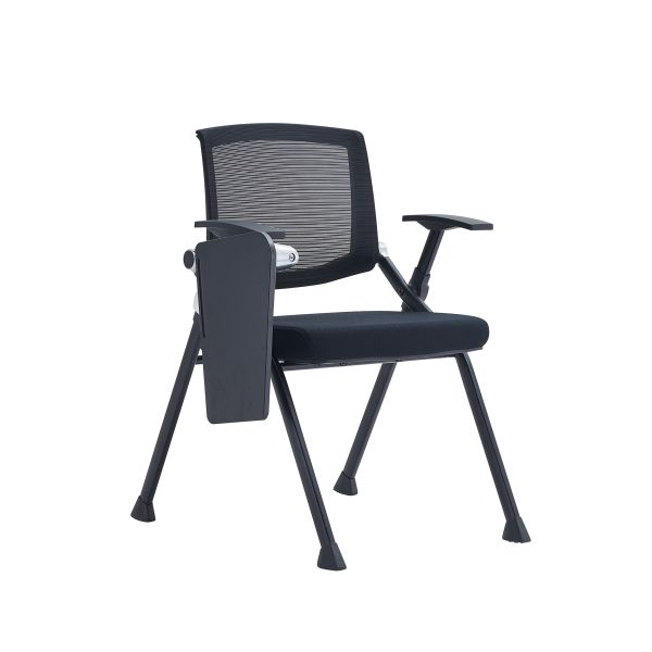 Mesh Student Computer Room Chair Foldable With Writing Table