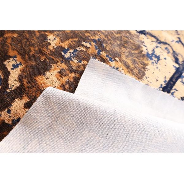 Two-tone Forest Pattern Jacquard Velvet Fabric For Sofa