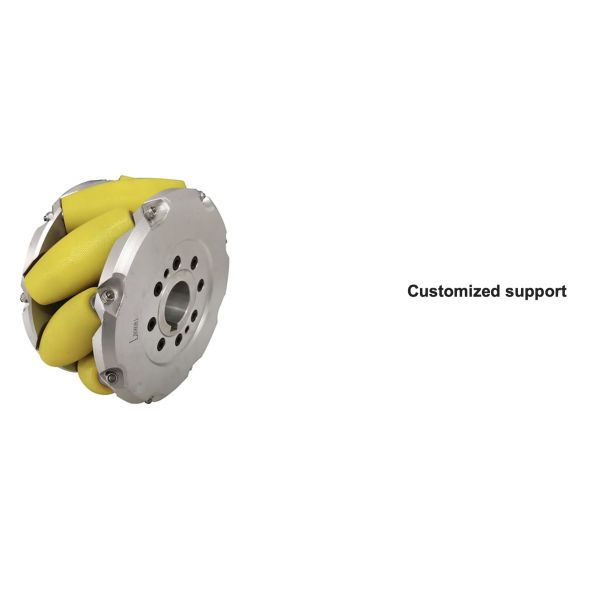 Customizable Heavy Duty Mecanum Wheels 600Kg Load Capacity Omni Direction Wheel