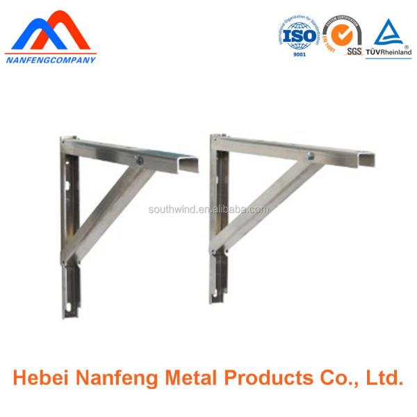 ISO9001 Shelf Bracket for Furniture Construction Heavy Duty L Shaped Triangle Bracket