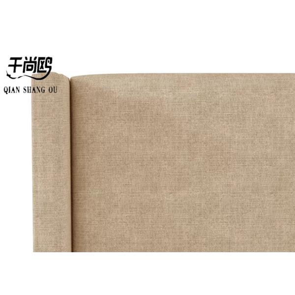 Low Key Tall Upholstered Bed 4ft 5ft 6ft With Wing Panel