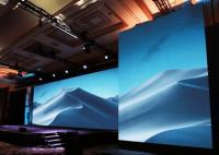 HD Ultra Slim Serviço Frontal Indoor Led Display Aluguel de tela Full Color Alta taxa de atualização