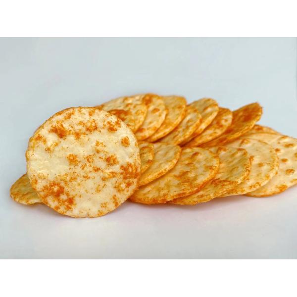 Торты риса зерна шутих риса морской водоросли вкуса пиццы очень вкусные здоровые все