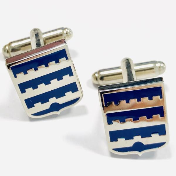 Custom Size Antique Gold Cufflinks , Sleeve Shirt Mens Engraved Cufflinks