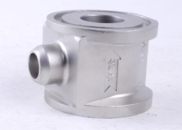 UKD Precision Investment Castings Split Flow Valve Body ISO 9001 Certification