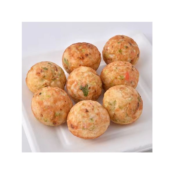 New Style Latest Healthy Deep Fried Frozen Seafood Squid Balls Frozen Squid Squid Fish Ball