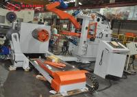 NC Servo 380V Coil Handling Equipment, 18KW Straightener Feeder And Uncoiler